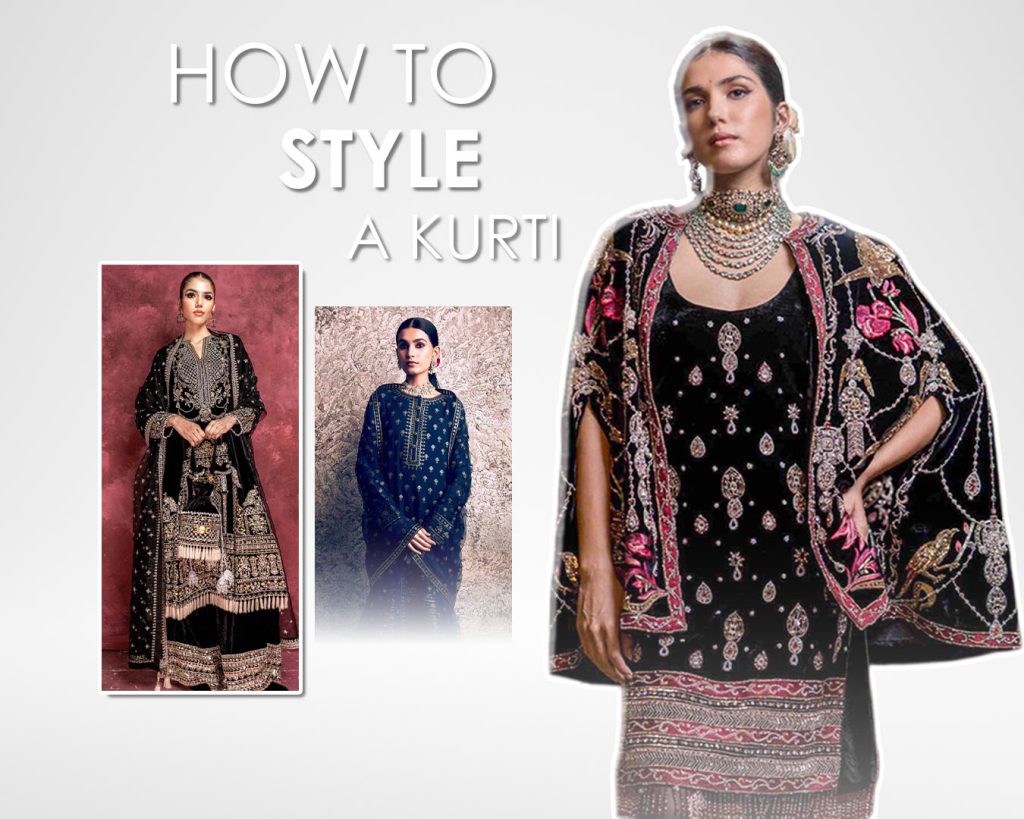 how to style a kurti