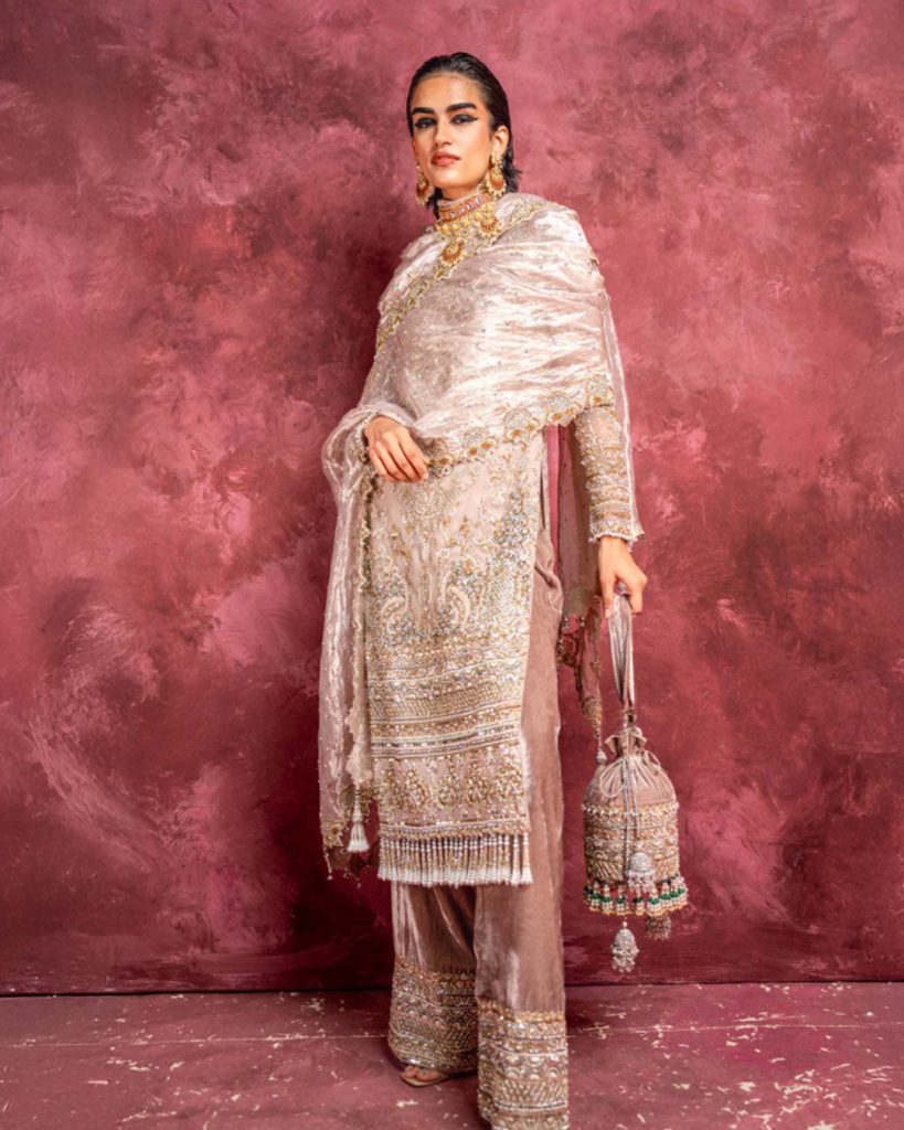 kurti and embellished pants